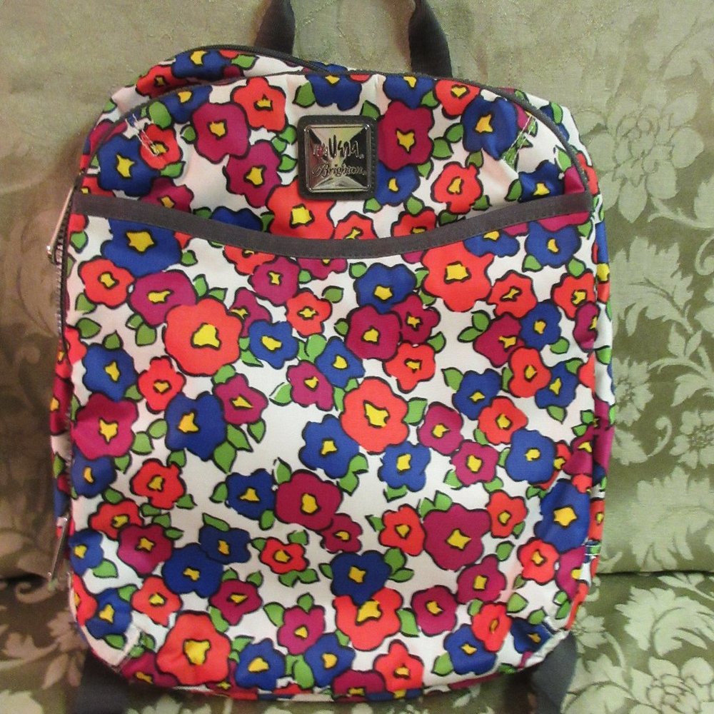 Brighton Vera bright floral backpack - Picture 1 of 5